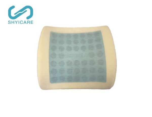 Round Gel Memory Foam Lumbar Cushion