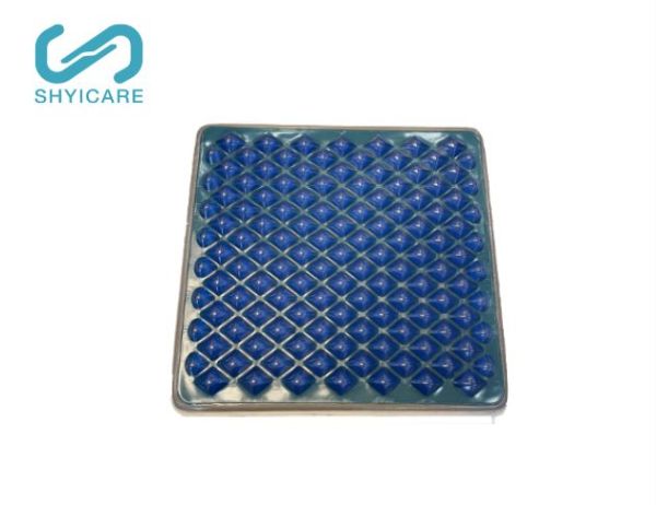 Diamond-Shaped Bamboo Charcoal Gel Memory Foam Seat Cushion