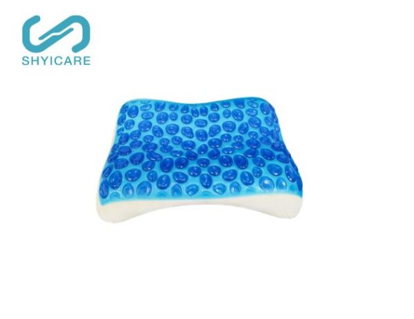Pebble-Pattern Butterfly-Shaped Gel Pillow