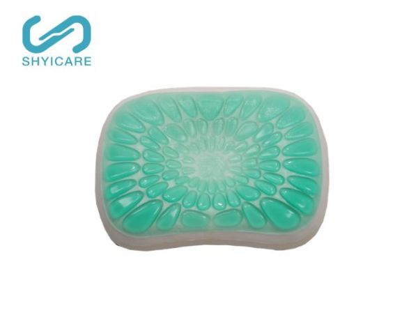 Light Small Teardrop-Shaped Butterfly Gel Pillow